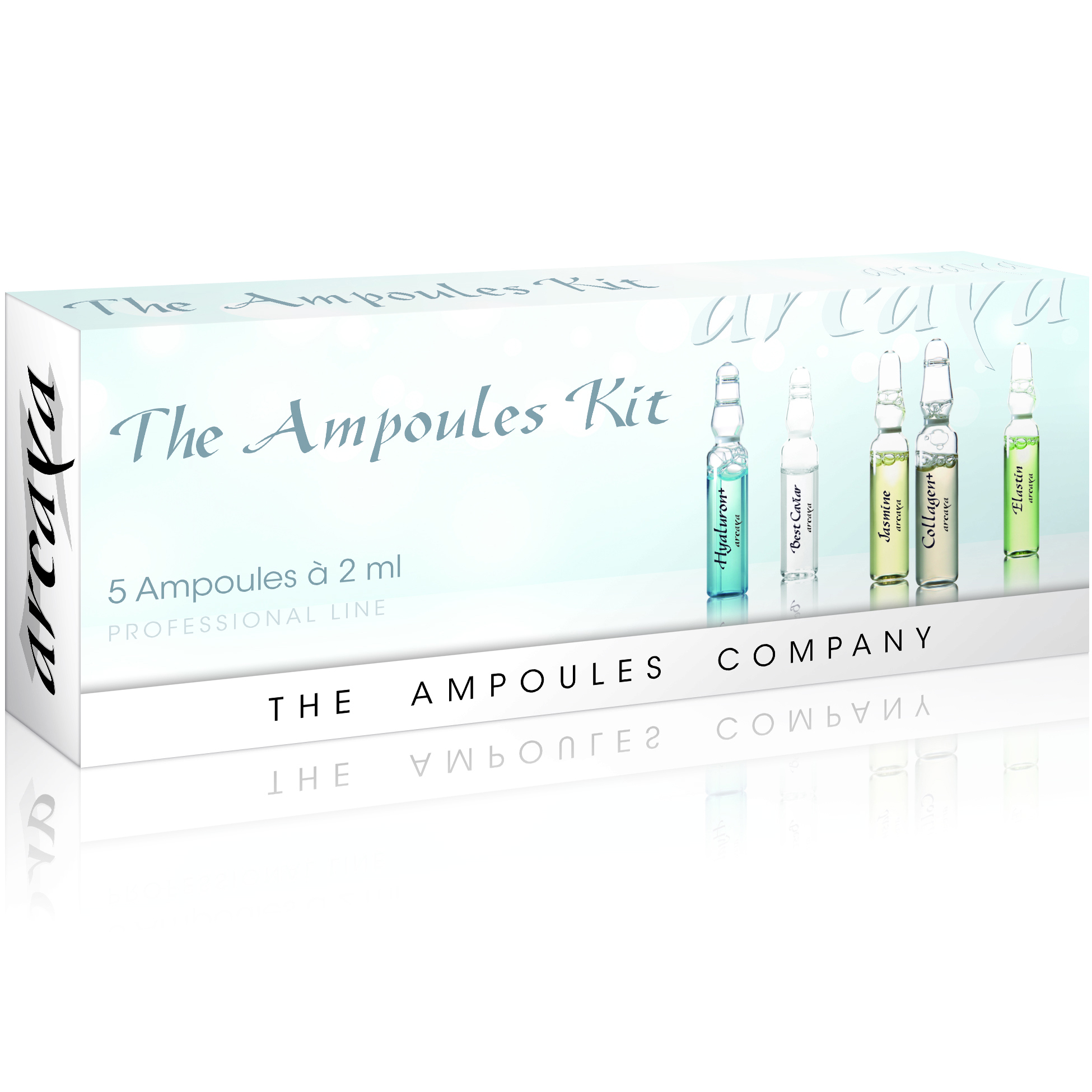 Arcaya The Ampoules Kit Πακέτο Περιποίησης Εντατικής Φροντίδας 5 αμπούλεςx2ml